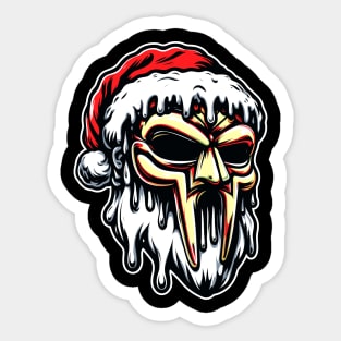 Santa X Doom 03 Sticker